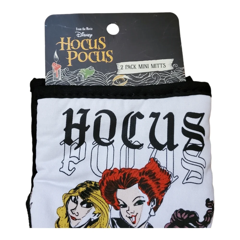 New Disney‎ Hocus Pocus 2 Pack Oven Mini Mits